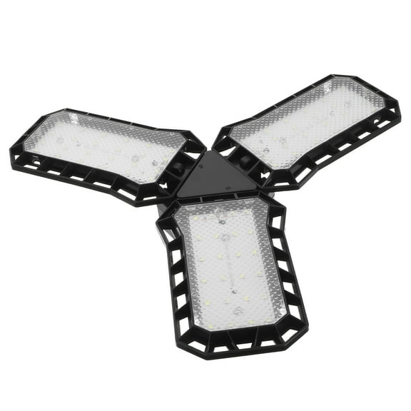 ULTNICE Garage Light Led Garage Light Black 1Pcs 9.7X9.7X3.5In