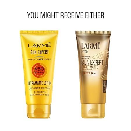 Lakme sunscreen lotion discount