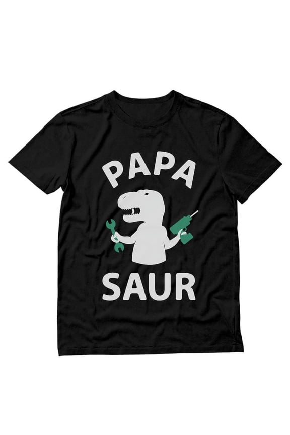 Mens Gifts for Dad Father's Day Shirts Birthday Gift Papa Saur Funny Humor T Rex Dad Shirt for Grandpa Dad Father's Cool Best Gift for Dad Grandpa Day T Shirt