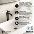 thumbnail image 7 of Karran Usa Qm160412 Quattro Matte Collection 23" Acrylic / Solid Surface Vessel Bathroom, 7 of 7