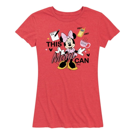 Mickey & Friends - This Mom Can - Women's Short Sleeve Graphic T-Shirt