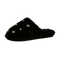 thumbnail image 2 of SKIYLEVZ Women's Winter Fuzzy Slippers Comfortable Soft Arch Fleece Lined Slipper Slip On Footwear Cozy Flat Platform House Slippers Non-Slide Winter Slipper, 2 of 9