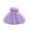 Purple, variant on HJYCHN Girls Dresses Spaghetti Strap Mesh Party Dress with 3D Floral Accents and Puffy Skirt for Toddler Dress 9-12 Months