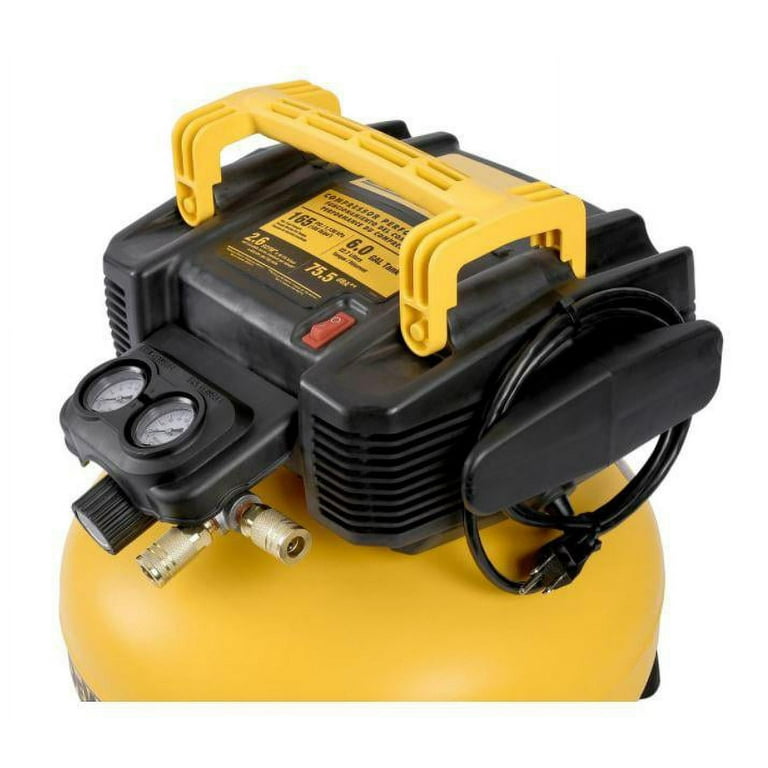 Black Decker 109316 6 Gallon 18 Gallon Nailer Compressor Combo Kit