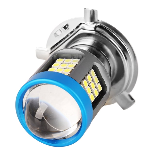 LED Motorcycle Headlight Bulb White High Brightness Wide View Aluminium Alloy Motorbike Front Light Bulbs
