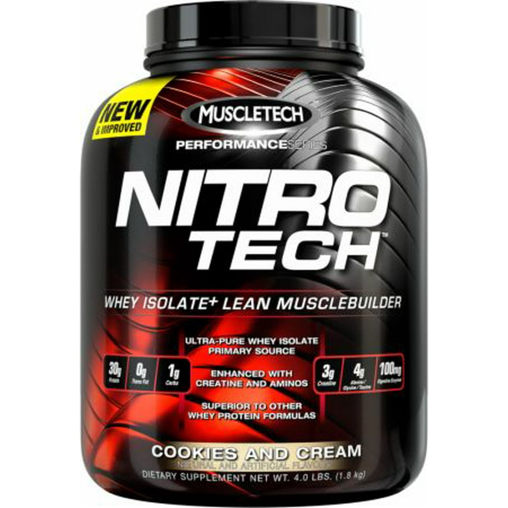 MuscleTech Performance Series Nitro Tech Power Whey Protein