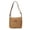 Khaki, variant on Luxtrada Summer Straw Crossbody Bag Women Beach Woven Shoulder Handbag Purse For Women (Beige)