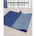 thumbnail image 3 of Leather Desk Pad Protector, Non-Slip Desk Pad, on-Slip PU Leather Large Mouse Pad, Easy Clean Desk Protecor Mat, Office Supplies for Work/Home/Decor (35.4" x 17.7", Royal Blue), 3 of 8