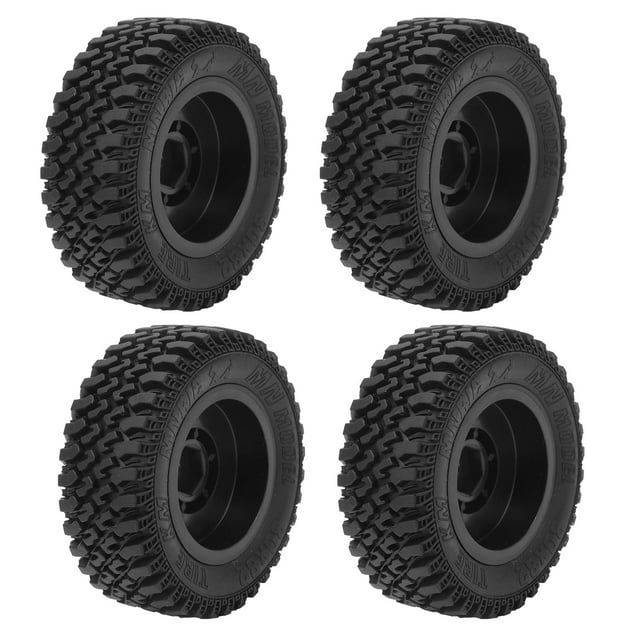 RC Rubber Tire, 30mm Thickness 4pcs RC Tire High Stability For MN86 RC Car