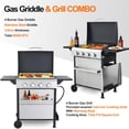 thumbnail image 6 of All-in-One Propane Gas Grill with Grilling & Griddling Functions, 745 Sq.Inch Cooking Space for Patio or Camping, 6 of 7