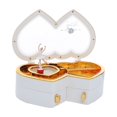 thumbnail image 4 of unbranded Caja Musical Con Bailarina Y Doble Corazón Para Y Joyería, 4 of 8