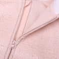 thumbnail image 5 of Newborn Infant Baby Boys Girls Cartoon Fleece Hooded Jacket Coat with Ears Warm Outwear Coat Zipper Up, 5 of 9