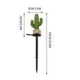 thumbnail image 3 of JoyMoreHome Solar Light Stake Decorative, Outdoor Solar Light, Garden Lamp for Lawn Landscape Unique Design, Outdoor Lawn Floor Mounted Lights, 3 of 5