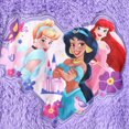 thumbnail image 4 of Disney Princess Girls Dresses Fleece Graphic Sweatshirts Cinderella Jasmine Ariel Outfits Dress Sizes 2-6, 4 of 7