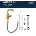thumbnail image 5 of Grohe 23 485 A Essence 1.2 GPM Single Hole Bathroom Faucet - Brushed Cool Sunrise, 5 of 7