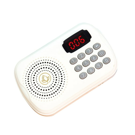 Traditional Music Player Supporting Memory Card User Friendly for Seniors Enjoy Clear Sound Home Or Outside