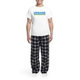 thumbnail image 5 of CafePress - Pro Ukraine Pride Ukrainian Flag ??????? Pajamas - Men's Light Loose Fit Cotton Pajama Set, 5 of 7
