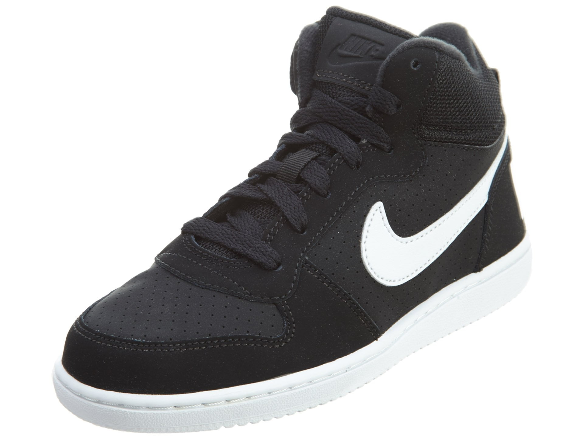 Nike - Nike 839978-004 : Court Borough Mid Little Kids Shoes Black ...