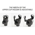 thumbnail image 4 of New Style Multifunctional Vehicle-Mounted Cup Holder Carbon Fibre Rotatable Extension-Type, 4 of 7