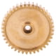 thumbnail image 2 of Engranaje recto de latón, 40 dientes para servo, 25 dientes estriados, 0,8 Mod, pieza de robot industrial 4305‑0025‑0040, 2 of 10