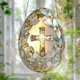 thumbnail image 4 of Fiudx Atrapasol Acrílico, Decoración Vibrante de Vitrales, Hermoso Diseño de Reflector de Luz, Bendiciones Edificantes para El Hogar, Regalos de Pascua, para Uso En La Oficina o El Jardín, Artesanía, 4 of 6