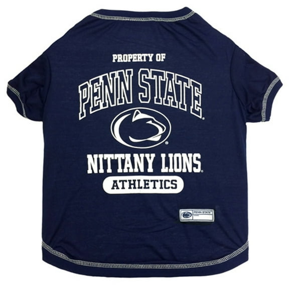 Pets First Collegiate Penn State Nittany Lions Pet Dog T-Shirt in 5 Sizes - Large