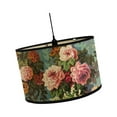 thumbnail image 1 of Pantalla de lámpara de bambú, pantalla de tambor, artesanía a mano, pantalla de lámpara de tambor Vintage para suelo Estilo C Yuyangstore Pantalla de lámpara, 1 of 8
