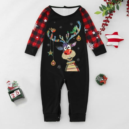 

Christmas Baby Pajamas For Family Matching Christmas Family Pjs Sets Xmas Print Pjs Plaid Holiday Sleepwear Plaid Christmas Pajamas Christmas Sleepwear