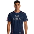 thumbnail image 4 of 2026 New USA Soccer Jersey Mens, United States Jersey Soccer, Crew Neck Short Sleeve Sport Tee for Retro Streetwear Top for Adult(Black, L), 4 of 4