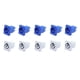 thumbnail image 2 of 10Pcs 3 PIN 20A 250V AC Powercon Connector Socket NAC3MPA-1 NAC3MPB-1 Output Connector Blue and Grey White, 2 of 5