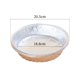 thumbnail image 3 of Bandeja de papel de aluminio 100pcs Aluminum Tray Liner for Heißluftfritteuse Oven Food Disposable Compatible Magideal Bandeja de papel de aluminio, 3 of 5