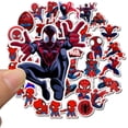 thumbnail image 2 of Spider Man Stickers for Child,Marvel Waterproof Vinyl Stickers for Laptop, Luggage, Skateboard, Water Bottle,Cars, Guitar, Phone, Water Bottles，Cute Trendy (35PCS), 2 of 6