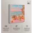 thumbnail image 2 of Bougainvillea Bliss Canvas Print Fashion Art by Art Remedy, White Frame, 16 x 20, 2 of 6