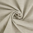 thumbnail image 3 of Home Decor Solid Flax Window Curtain Panel 52"x84" 2 piece, 3 of 5