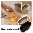 thumbnail image 2 of Cake Oval Mold Long Bread Loaf Tin Baking Cooking Tiramisu Lasagne Non B2M5, 2 of 8