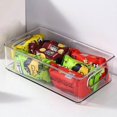 thumbnail image 7 of Plastic Storage Bins 2 Count 12.8 X 9.7 X 3.5 Inch Home Organization, 7 of 7