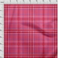 thumbnail image 3 of oneOone Georgette Viscose Fabric Madras Check Printed Fabric 1 Yard 42 Inch Wide, 3 of 4