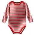 thumbnail image 5 of Hudson Baby Cotton Long-Sleeve Bodysuits, 3- Pack, Newborn- 24 Months, 5 of 5