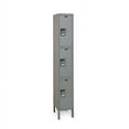 thumbnail image 2 of Hallowell UY1258-3A-HG Maintenance Free Quiet KD Metal Locker, Assembled, 1-Wide Grouping, 3 Tier, 24" Opening Height, 78" Frame Height, 12" Width x 15" Depth, Gray, 2 of 2
