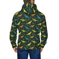 thumbnail image 5 of Zip Up Hoodies for Men - colorful Dinosaur print A Long Sleeve Comfrt Men'S Fashion Hoodies & Sweatshirts, Jackets for Men Hoodies Pullover Clothing Clothes with Pouch, 5 of 5