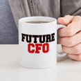 thumbnail image 4 of CafePress - Future Cfo Mug - 11 oz Ceramic Mug - Novelty Coffee Tea Cup, 4 of 4