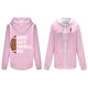thumbnail image 1 of Sudadera con capucha de manga larga para mujer, informal, con capucha, para exteriores y chaquetas, a la moda, con estampado, de manga larga, con bolsillos, 1 of 4