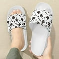 thumbnail image 3 of Psesaysky Cute Cats Printed Slide Sandals for Girls Summer Lightweight Flip-Flops Beach Sandals Size 6-13.5, 3 of 4