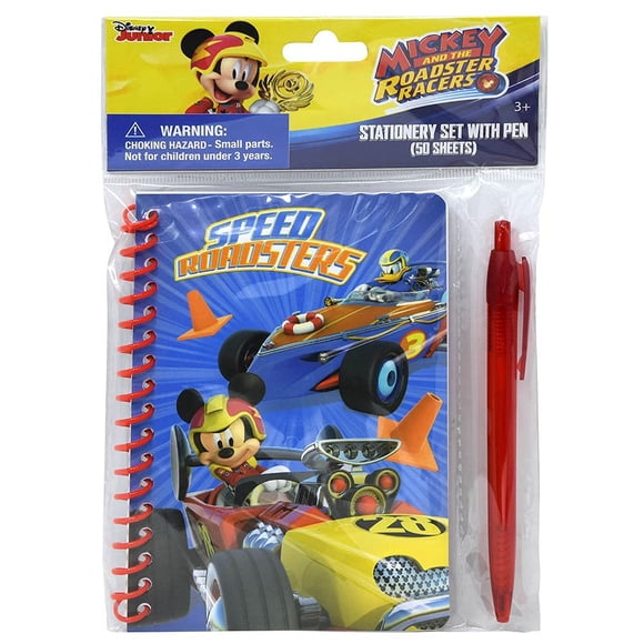 Notebook Innovative Designs Mickey Mouse con bolígrafo, 6 x 4,5 pulgadas