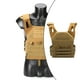 thumbnail image 3 of Chaleco táctico Poliéster 600D Militar ligero para juegos de caza Café Sunnimix Chaleco de juego al aire libre, 3 of 8