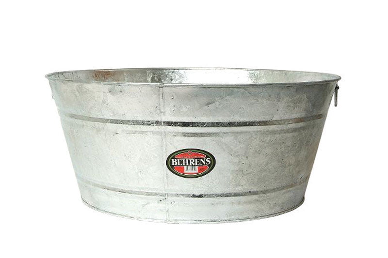 Buy Behrens 35 Gallon Round Hot Dipped Steel Tub Online at Lowest Price