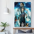 thumbnail image 5 of Roman Reigns Poster, Canvas Wall Hanging Art Painting, Artwork Print for Home Decor Bedroom Living Room Dorm, Unframe, 5 of 8