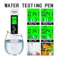 thumbnail image 2 of Professional 3 in 1 tester Water Meter TDS EC Temperature Meter Digital LCD Water Testing Pen Purity Filter Water Quality ,Accurate - WHITE WITH LED_X, 2 of 7