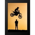 thumbnail image 1 of Allam, Abdelkader 17x24 Black Modern Framed Museum Art Print Titled - Jump Over, 1 of 4