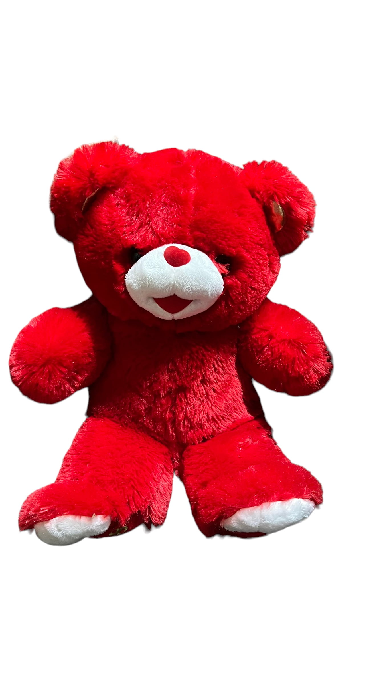 Dan Dee Valentines Day Red Teddy Bear Plush Stuffed Animal 2018 Gold